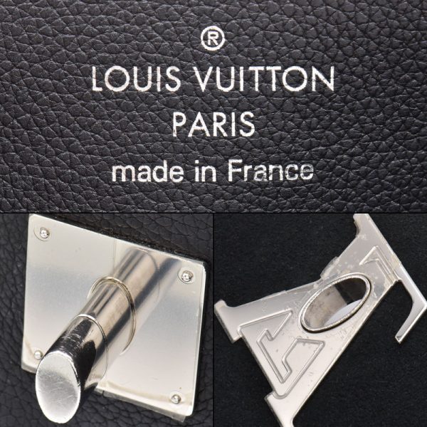 7 Louis Vuitton Rock Me Ever MM Grained Calf Leather Noir Black