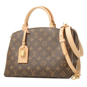 70051 1 Gucci GG Canvas Shoulder Bag Brown