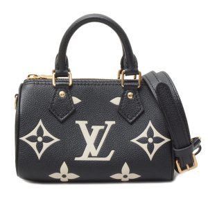 70786 1 Louis Vuitton Monogram Denim Shoulder Bag Black