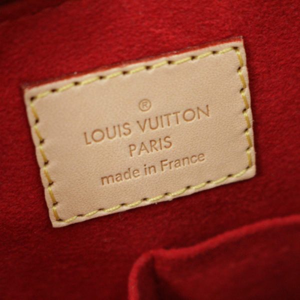 8 Louis Vuitton Monogram V Tote BB 2way Shoulder Bag Calf Leather Brown