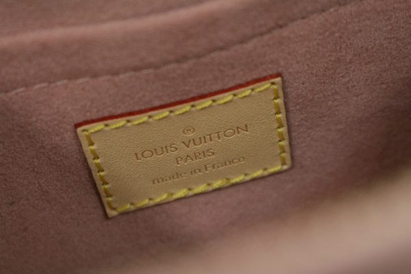 8 Louis Vuitton Monogram Pallas BB Handbag Brown