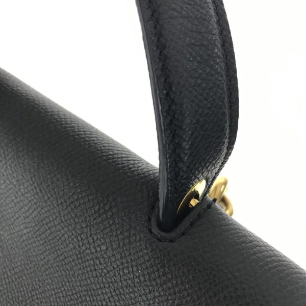 8 Celine Belt Bag Mini Handbag Leather Black