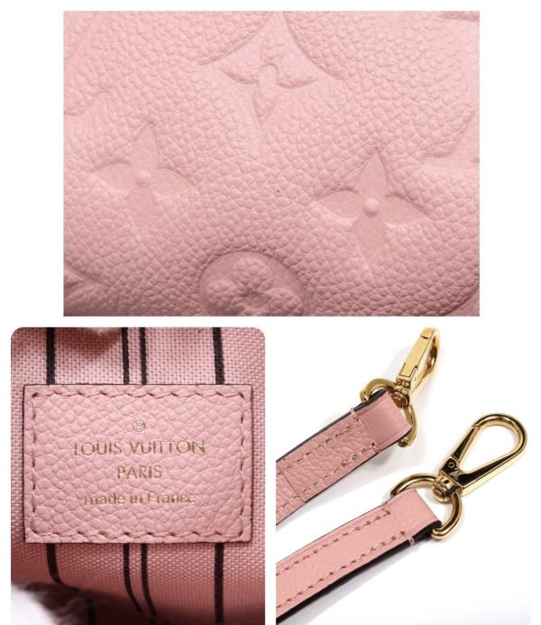 8 Louis Vuitton Montaigne Bb Handbag Monogram Empreinte Pink