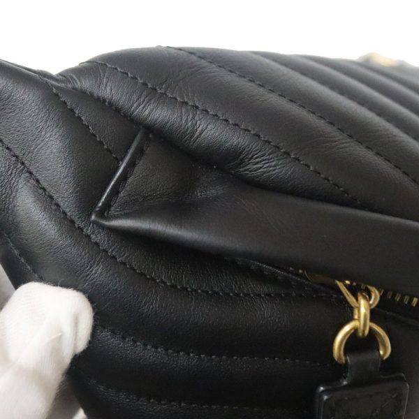 8 Louis Vuitton New Wave Bum Body Bag Leather Black