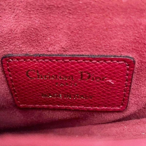 8 Christian Dior Handbag Saddle Bag Mini Red