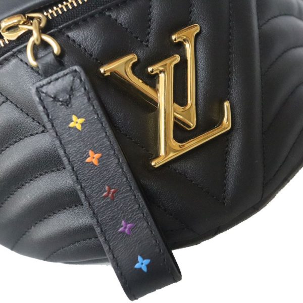 9 Louis Vuitton New Wave Bum Body Bag Leather Black