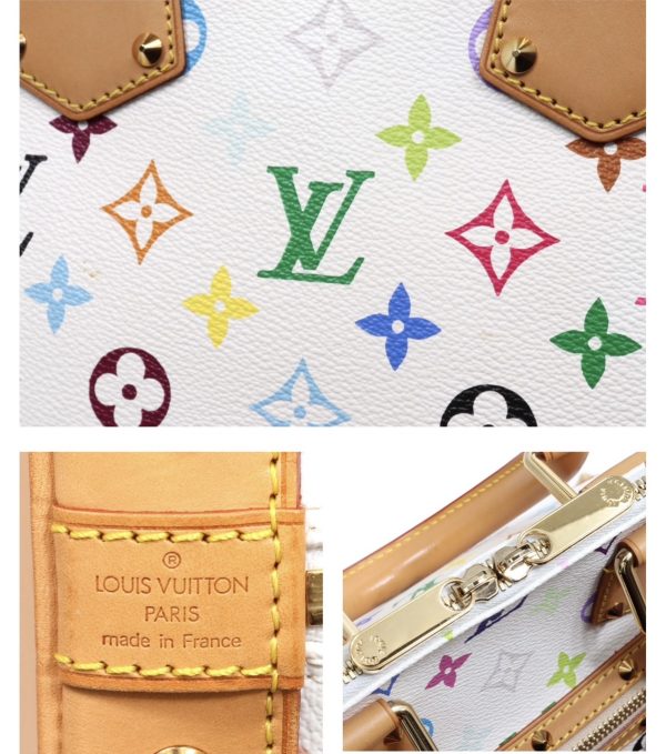9 Louis Vuitton Alma Handbag Monogram Multicolor
