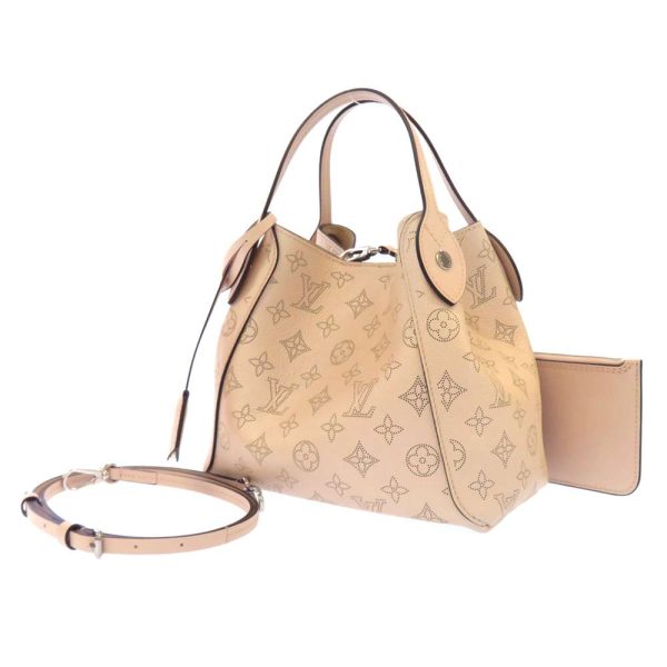 9110267 01 Louis Vuitton Handbag Monogram Mahina Hina PM Coquille 2way