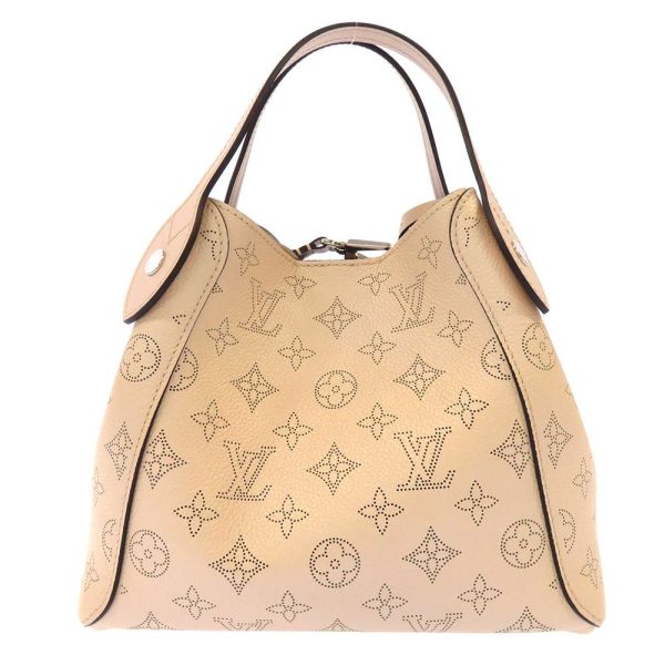 9110267 03 Louis Vuitton Handbag Monogram Mahina Hina PM Coquille 2way