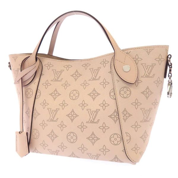 9110267 07 Louis Vuitton Handbag Monogram Mahina Hina PM Coquille 2way