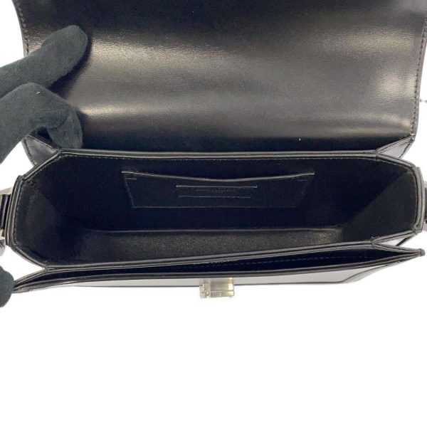 9163980 06 Saint Laurent Paris Shoulder Bag Solferino Leather Black