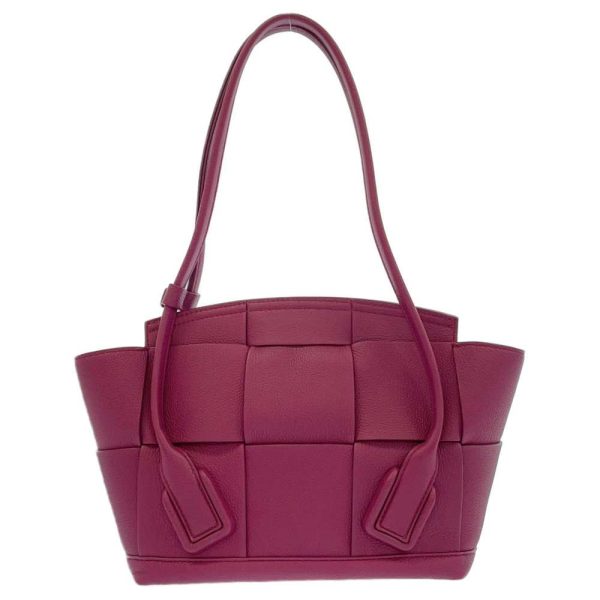 9268340 03 Bottega Veneta Tote Bag Arco Small Bag Purple Leather