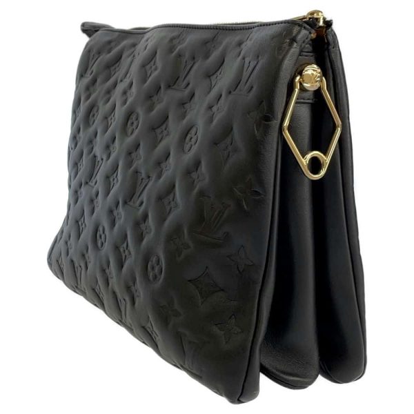 9284951 02 Louis Vuitton Shoulder Bag Monogram Coussin MM Black