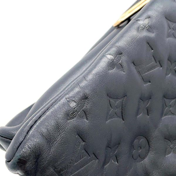 9284951 17 Louis Vuitton Shoulder Bag Monogram Coussin MM Black
