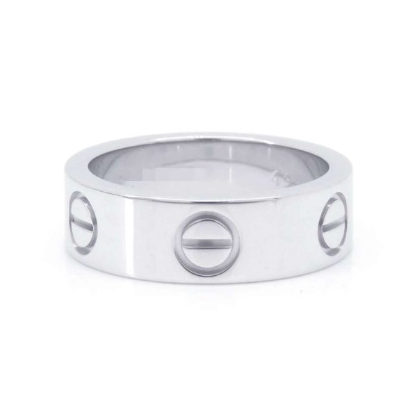 9312647 03 Cartier Ring Love Ring K18WG White Gold