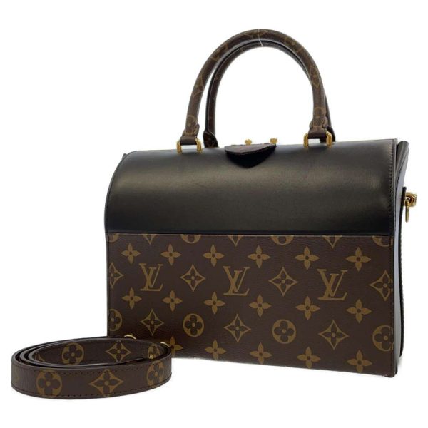 9320130 01 Louis Vuitton Handbag Monogram Speedy Doctor 25 2way Shoulder Bag Black