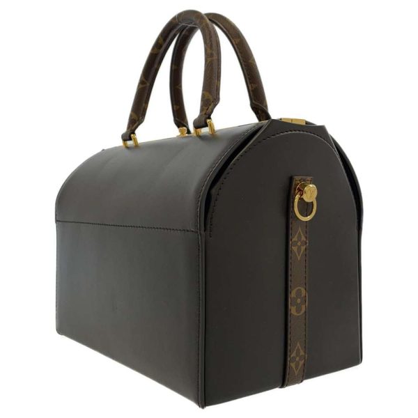 9320130 02 Louis Vuitton Handbag Monogram Speedy Doctor 25 2way Shoulder Bag Black