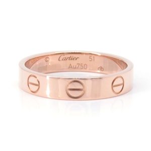 9329829 01 Cartier Ring Mini Love K18PG Pink Gold