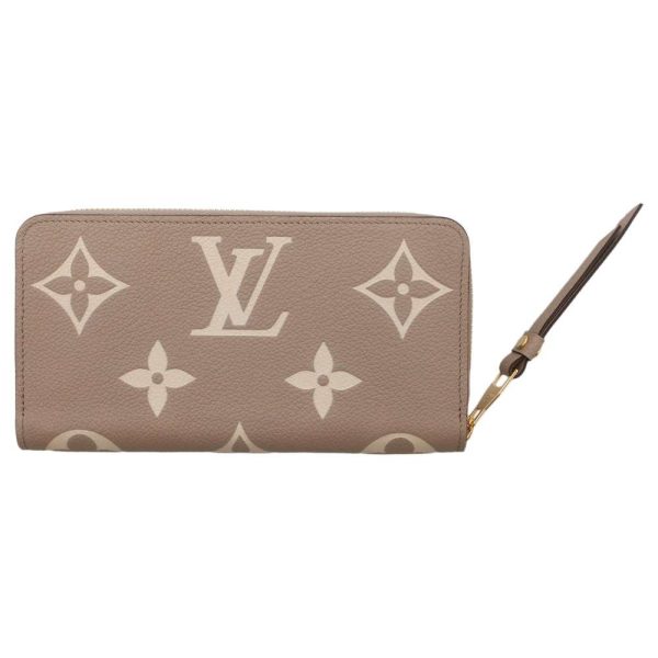 9330467 03 Louis Vuitton Long Wallet Monogram Empreinte Zippy Wallet M69794 Round Zipper