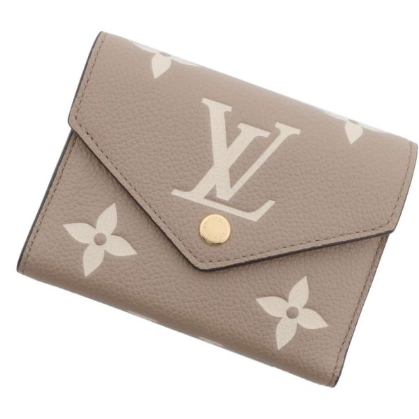 9366961 01 Louis Vuitton Tri fold Wallet Monogram Empreinte Portefeuille Victorine Wallet