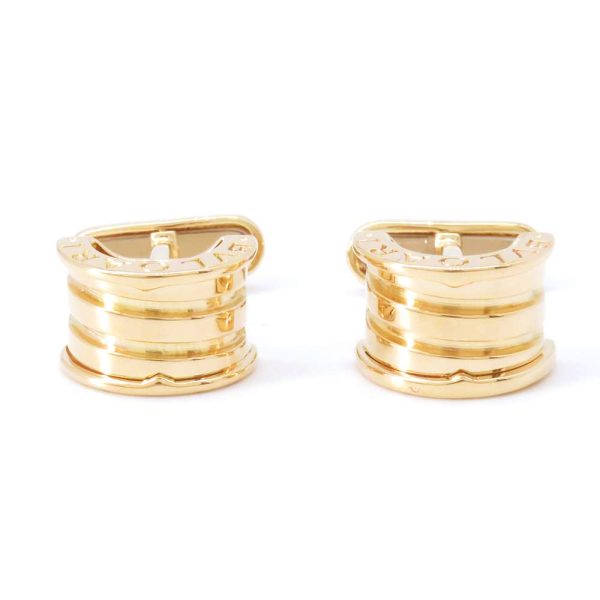 9393486 01 BVLGARI Cufflinks B zero1 Yellow Gold