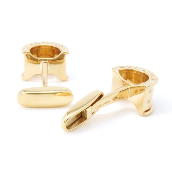 9393486 03 BVLGARI Cufflinks B zero1 Yellow Gold