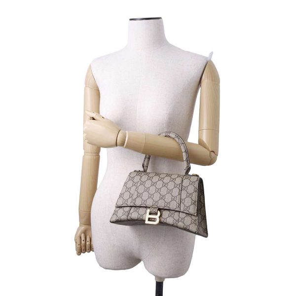 9395282 05 Gucci Handbag Balenciaga Collaboration Hourglass Hacker Project Small PVC 681697 GUCCI 2way Shoulder Bag