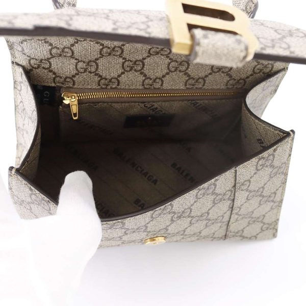 9395282 07 Gucci Handbag Balenciaga Collaboration Hourglass Hacker Project Small PVC 681697 GUCCI 2way Shoulder Bag