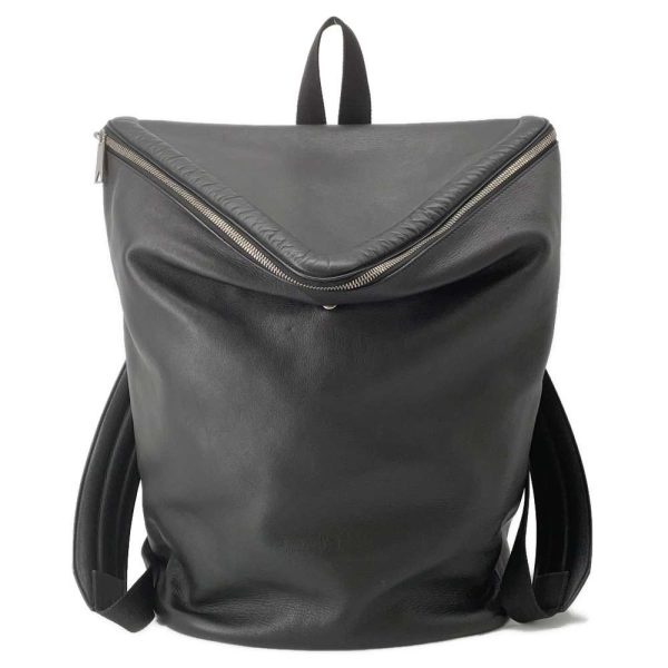 9462861 01 Bottega Veneta Backpack Leather Bag Backpack Black