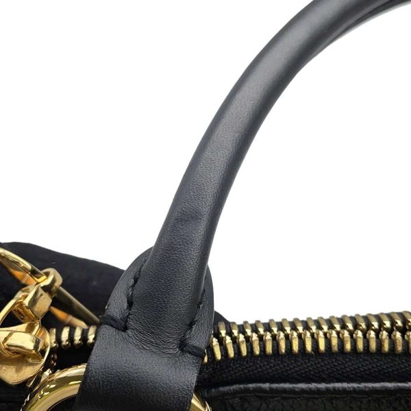 9463929 11 Louis Vuitton Handbag Monogram Empreinte V Tote BB 2way Shoulder Bag Black
