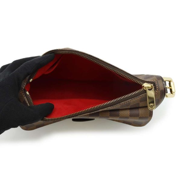 9464988 06 Louis Vuitton Ravello GM Damier Ebene Shoulder Bag Red
