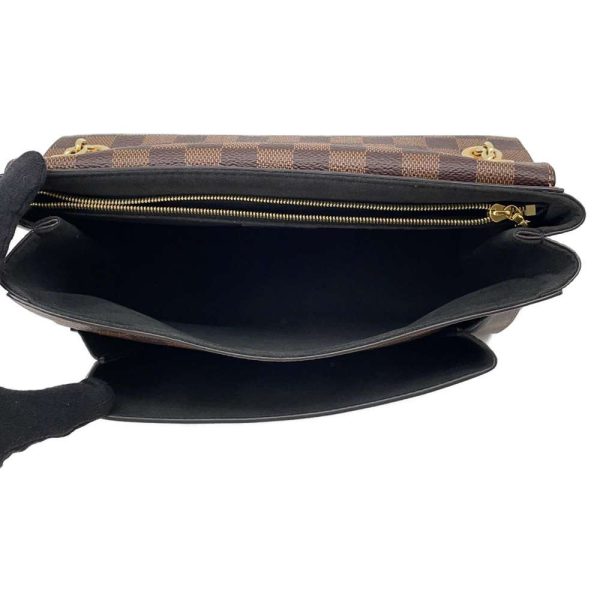9475236 06 Louis Vuitton Vavin PM Damier Ebene Shoulder Bag Black