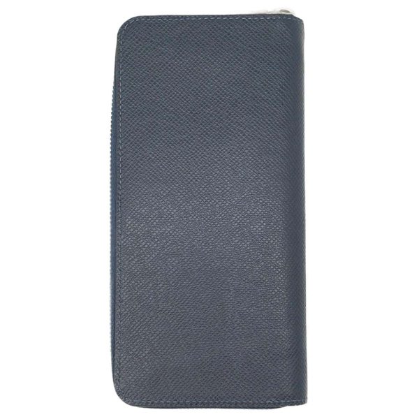 9484412 03 Louis Vuitton Long Wallet Taiga Zippy Blue Marine M30510