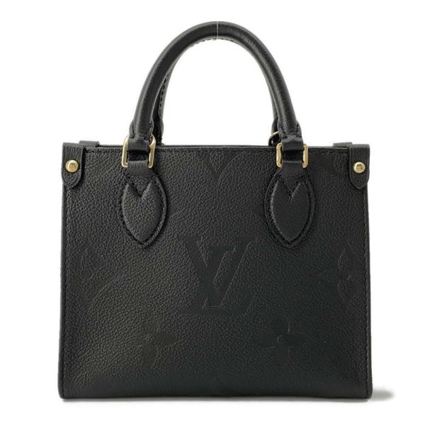 9487680 01 Louis Vuitton Handbag Monogram Empreinte On the Go BB Black Mini Bag