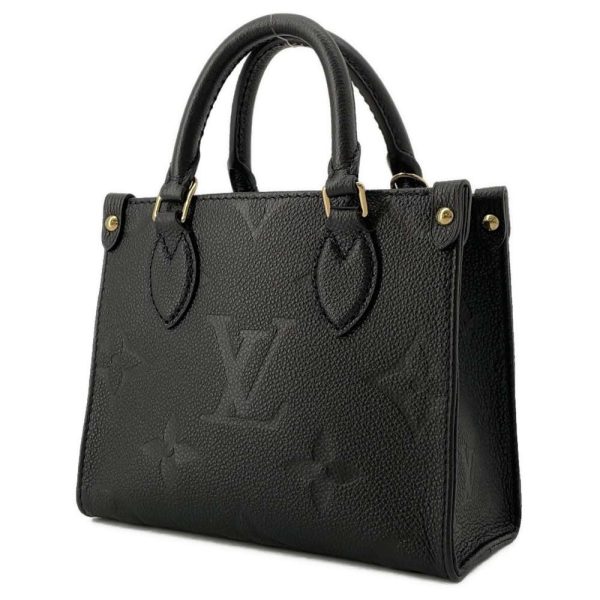 9487680 02 Louis Vuitton Handbag Monogram Empreinte On the Go BB Black Mini Bag