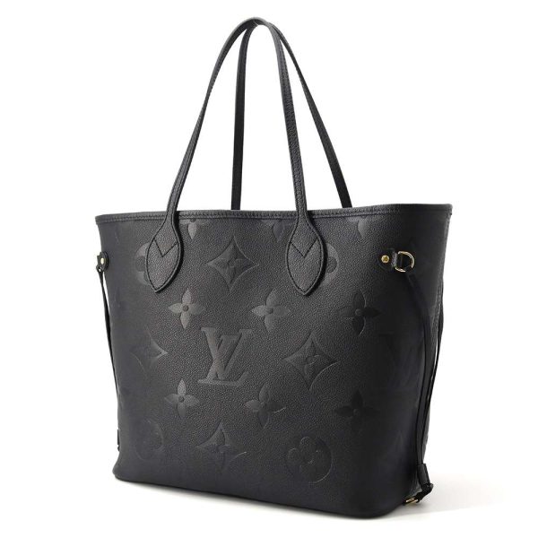 9492349 02 Louis Vuitton Tote Bag Monogram Empreinte Neverfull MM Shoulder Black