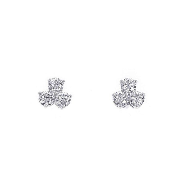 9500594 01 Tiffany earrings Aria diamond platinum Tiffany Co jewelry