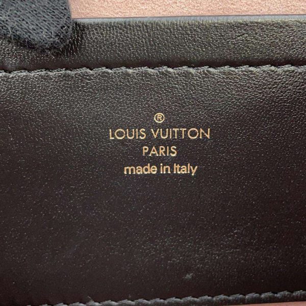 9512436 13 Louis Vuitton Chain Shoulder Bag Pochette Coussin Monogram Pattern 2way Clutch Black