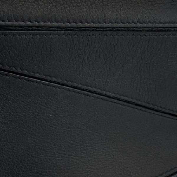 9516557 10 Loewe Handbag Puzzle Bag Small Classic Calf Leather 2way Black