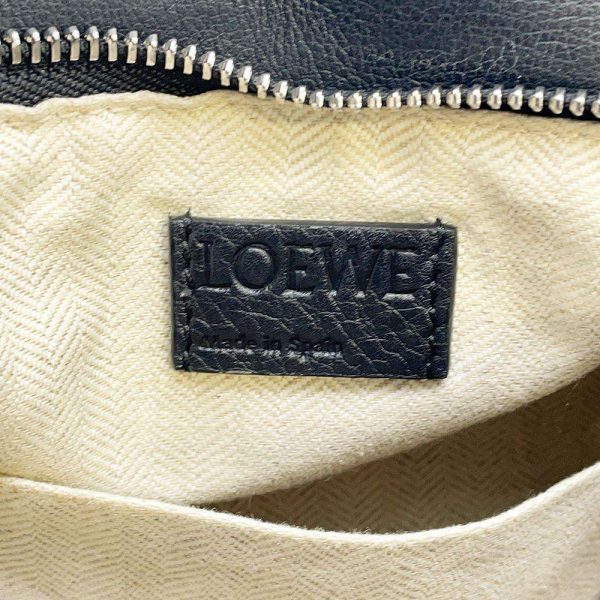 9516557 16 Loewe Handbag Puzzle Bag Small Classic Calf Leather 2way Black