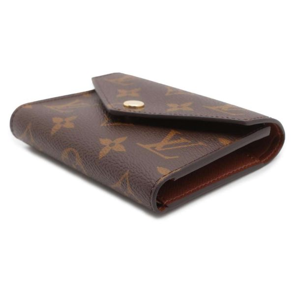 9538108 02 Louis Vuitton Tri fold Wallet Monogram Portefeuille Victorine