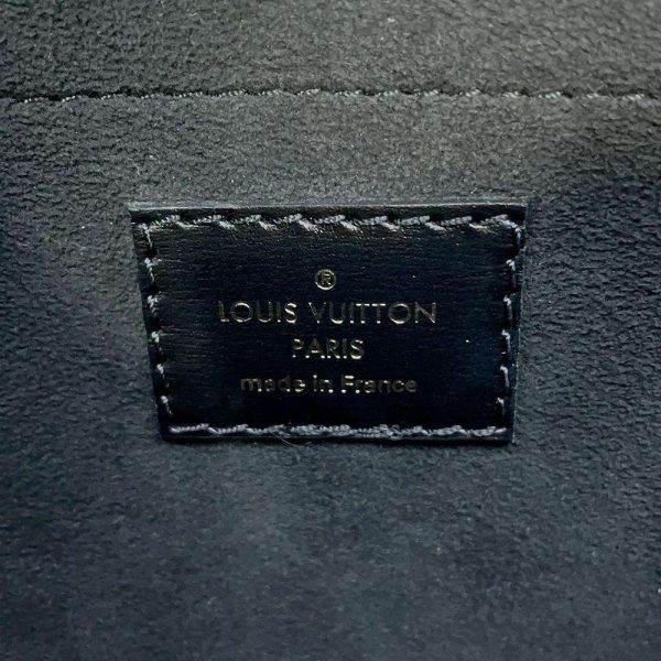 9538382 11 Louis Vuitton Shoulder Bag Monogram Jacquard Neo Saumur MM Black
