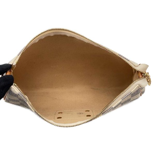 9576193 06 Louis Vuitton Damier Azur Eva Shoulder Bag Beige