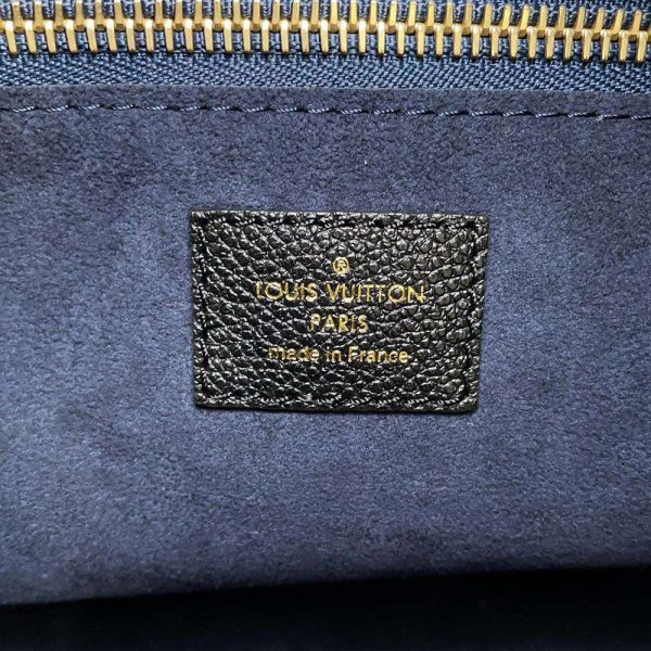 9587984 09 Louis Vuitton Tote Bag Monogram Empreinte Neverfull MM Shoulder Bag Black