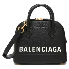 Balenciaga Ville Top Leather Shoulder Bag Handbag 4 Cart