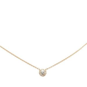 Tiffany Circlet Diamond Necklace Necklace 750 Women s yyth Tiffany Co By the Yard Necklace 40cm K18YG Gold