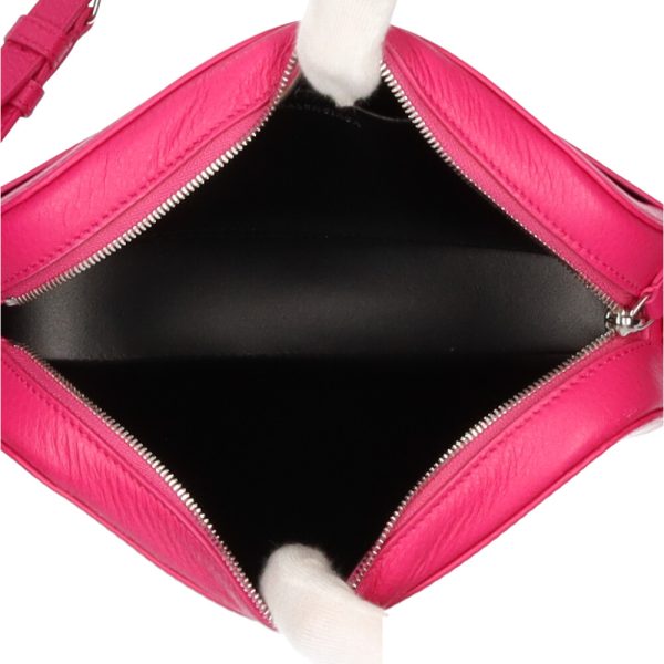 brb00090000001028 7 BALENCIAGA Everyday Camera Bag Leather Shoulder Bag Pink