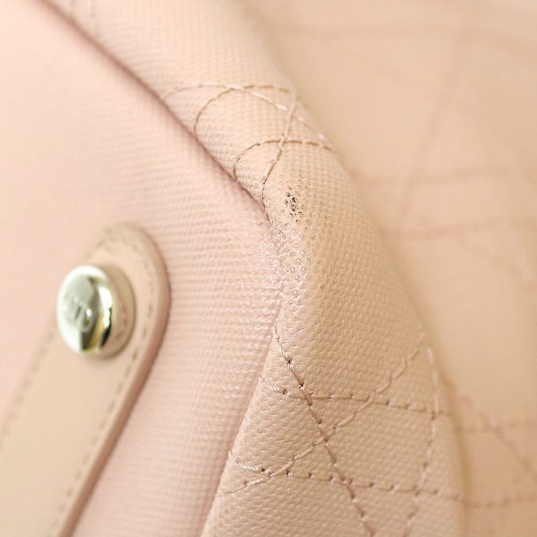 brb01000000000181 12 Dior Leather shoulder bag pink