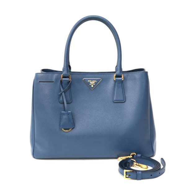 brb01000000001030 1 Prada Leather Shoulder Bag Navy