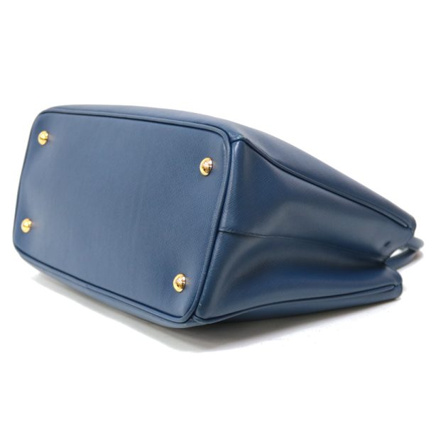 brb01000000001030 6 Prada Leather Shoulder Bag Navy